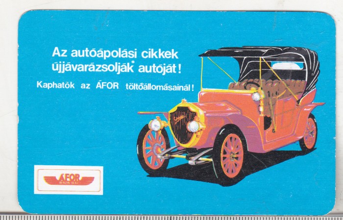 bnk cld Calendar de buzunar - 1985 - Ungaria - AFOR