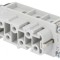 Conector dreptunghiular mamă 400V 41A 6 pini 6 PE