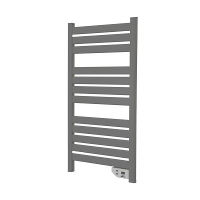 Radiator electric pentru prosoape 500W gri foto
