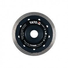 YATO Disc diamantat pentru gresie, faianta diametru exterior 125mm interior 22.2mm foto