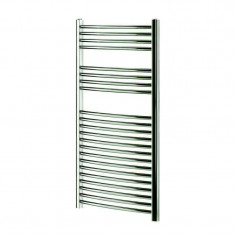 Radiator (calorifer) port prosop Blyss, curbat, otel, 1100×600 mm, crom