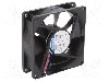 Ventilator 80x80x25mm, 24V DC, volum aer 33m3/h, EBM-PAPST - 8414NL