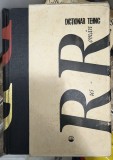 DICTIONAR TEHNIC RUS ROMAN , EDITURA TEHNICA ,1975