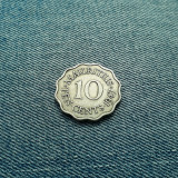10 Cents 1947 Mauritius, Africa