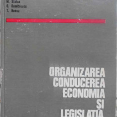 ORGANIZAREA, CONDUCEREA, ECONOMIA SI LEGISLATIA CONSTRUCTIILOR-E. BELU, I. RADOSLAV, E. FLOREA, M. STOICA, G. DU