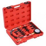 Cumpara ieftin Set tester compresie motor Diesel cu manometru,14 piese