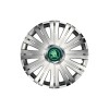 Set 4 Capace Roti potrivite jantelor de 15 inch, pentru Skoda Nou Verde, model Active Crom, Autohelix MSA