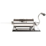 Cumpara ieftin Masina de carnati, 4 kg, orizontala cu 5 palnii Micul Fermier