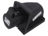 Conector soclu mama PCE 20A 277V AC IP44, 3 pini, 2P+PE, Polarizare 5H