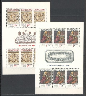 Cehoslovacia.1989 Orasul Praga-coli mici XC.594 foto