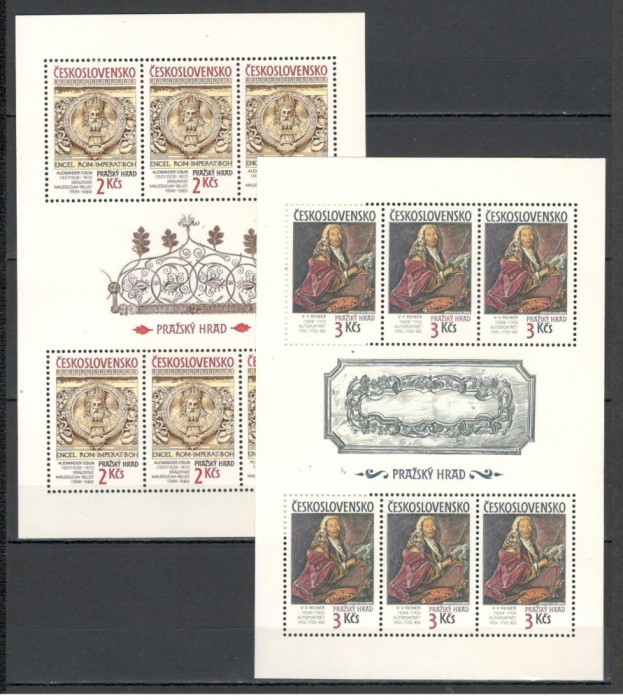 Cehoslovacia.1989 Orasul Praga-coli mici XC.594
