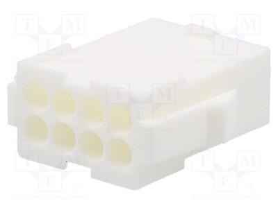 Conector cablu-cablu mufă tată 8 pini 600V TE Connectivity foto