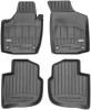 Set Covorase Auto Cauciuc Negro Seat Toledo 4 2012&rarr; Pro Line Tip Tavita 3D 3D407480