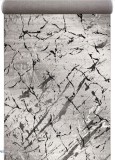 Cumpara ieftin Traversa Cappuccino 16132-160, Inaltime Fir 7 mm, Latime 0.6m, Marime 60 x 200 cm, Gri, Festonata Surfilata Tivita, Antialergica, Polipropilena, Livin