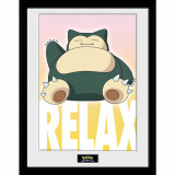 Poster cu Rama Pokemon - Snorlax