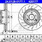 Disc frana MERCEDES C-CLASS T-Model (S203) (2001 - 2007) ATE 24.0128-0177.1