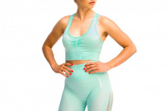 Sutiene GymHero California Cute Bra BRA-MINT verde foto