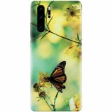 Husa silicon pentru Huawei P30 Pro, Butterfly