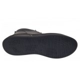 Ghete casual barbati model iarna din piele naturala cu fermoar GS2021GN