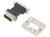 D-SUB Feedthrough 9P M-F