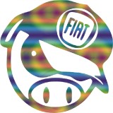 Cumpara ieftin Sticker Fiat Pig