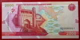 Uzbekistan 2000 2.000 sum som 2021 UNC necirculata **