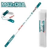 Lama bimetalica fierastrau 300mm 288 dinti Total Tools THT571246