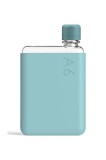 Memobottle sticlă de apă Original A6 375 ml culoarea turcoaz