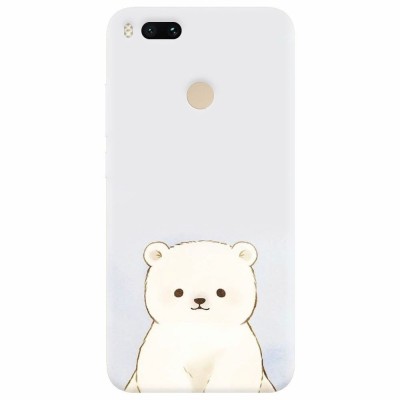 Husa silicon pentru Xiaomi Mi A1, Bear foto