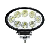 Proiector LED Auto Offroad Oval 24W/12V-24V, 1800 Lumeni, Flood Beam 90 grade - KH-24W-O2