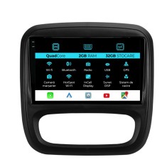 Navigatie Dedicata Opel Vivaro Renault Trafic Fiat Talento (2014 - 2018), 9 Inch, 2Gb Ram, 32Gb stocare, Carplay