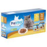 Hrana completa pentru Pisici, cu Miel - Ficat si Pui - Rata, 4 x 100 g