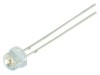 LED galben 4,8mm 150&deg; convex, număr terminal 2, Optosupply