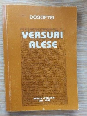 Versuri alese- Dosoftei