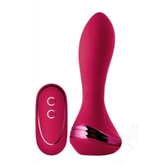 Dop Anal Gonflabil Isabella Remote Control 10 Moduri Vibratii Silicon USB Fuchsia 13.6 cm