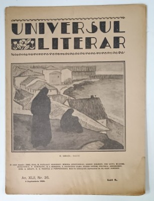 UNIVERSUL LITERAR , No. 36 , 1926 foto