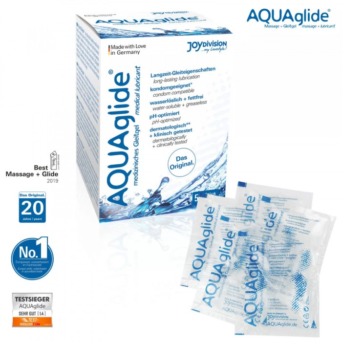 Lubrifiant Joydivision &quot;Aquaglide&quot; 50 bucati - 150 ml##