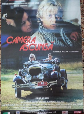 Afisul filmului Camera ascunsa, de Bogdan Dumitrescu, 2004, afis film foto