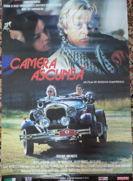 Afisul filmului Camera ascunsa , de Bogdan Dumitrescu , 2004 , afis film