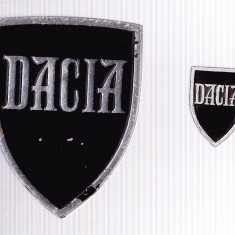 AMS# - LOT 2 EMBLEME/SIGLE DACIA 1991, aluminiu