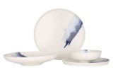 Bonna Set de vesela - Blue Wave - 24 bucăți - 6 persoane - Porţelan