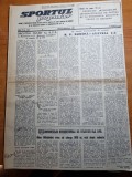 Sportul popular 26 septembrie 1955-scrima,circuitul ciclist,fotbal,canotaj