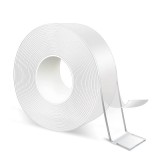 Cumpara ieftin Banda dublu adeziva transparenta, 5 metri, siliconica, flexibila, rezistenta la apa, reutilizabila, nu lasa urme, aplicabila pe diverse suprafete