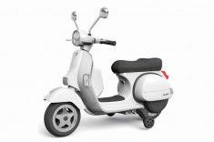 Scuter electric pentru copii Piaggio PX150 PREMIUM Alb foto