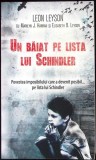 Un baiat pe lista lui Schindler - Leon Leyson, RAO, 2014, Romana, Roman, Biografic, Holocaust, Coperta Paperback