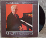 Chopin, Artur Rubinstein, Andante spianato und Grande Polonaise// disc vinil