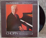 Chopin, Artur Rubinstein, Andante spianato und Grande Polonaise// disc vinil, Clasica, Electrecord