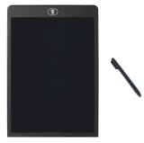 Cumpara ieftin Tableta grafica de desenat pentru copii,color de 16 inch diagonala, cu buton de stergere si creion - Negru, Dactylion