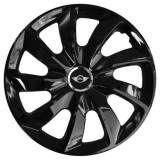 Set 4 Capace Roti 17 inch, Stig Negru Lucios, Compatibil cu Mercedes-