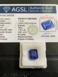 Safir albastru superb 7.15 ct 10.62 x 8.52 x 6.42 mm